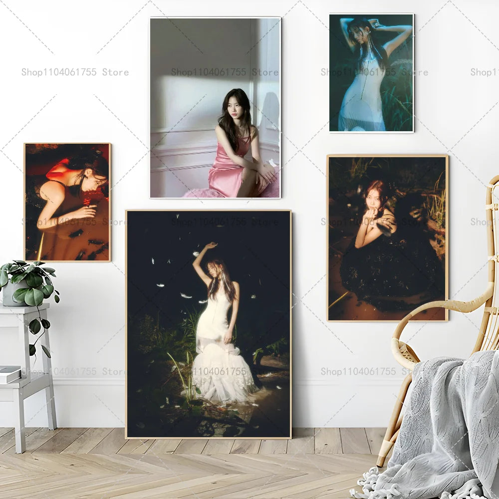 Kazuha Idol Poster – Self-Adhesive Waterproof Wall Art Sticker Wall Art Poster Axl