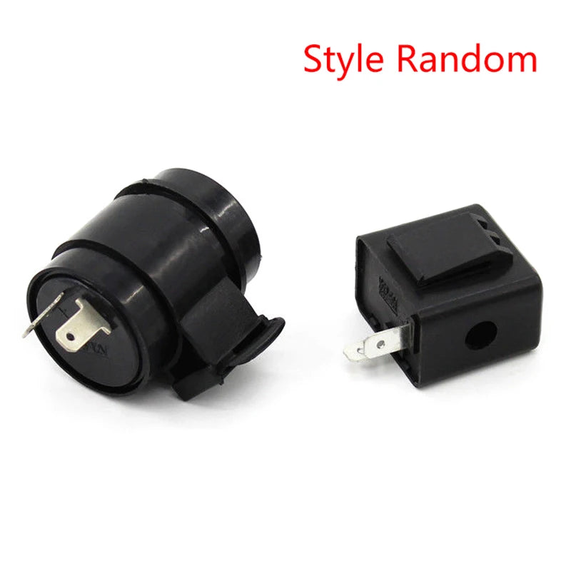 2-Pin Flasher Relay 12V 48V 60V – Buzzer Blinker Turn Signal Flasher Relay Axl A