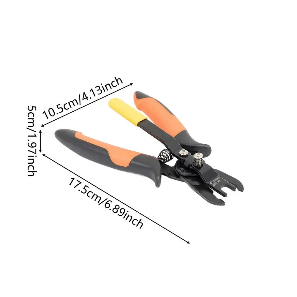 Air Line Disconnect Pliers | Carbon Steel Push-to-Connect Tool Air Line Pliers Axl Black