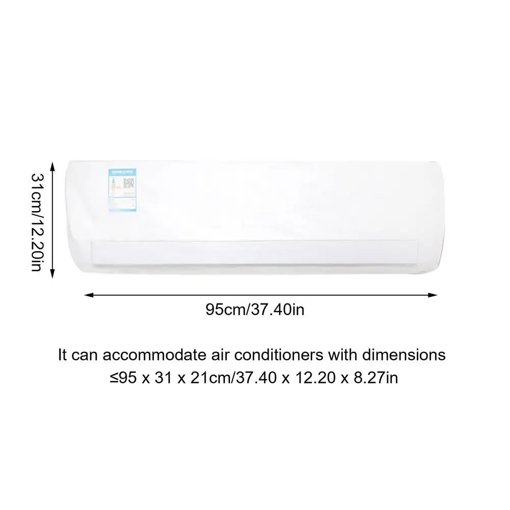 Wall Air Conditioner Dust Cover – PEVA Protective Cover AC Protective Cover Axl L