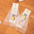 100 PCS Disposable Triangle Sandwich Wrappers – Clear Bags Food Packaging Bags Axl B