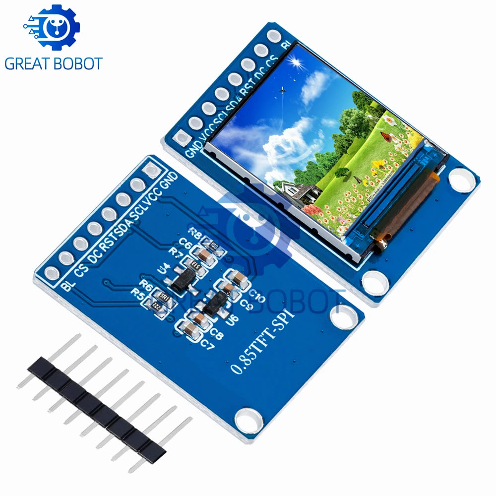 0.85" TFT LCD Module 128x128 SPI ST7735 for Arduino LCD Display Module Axl
