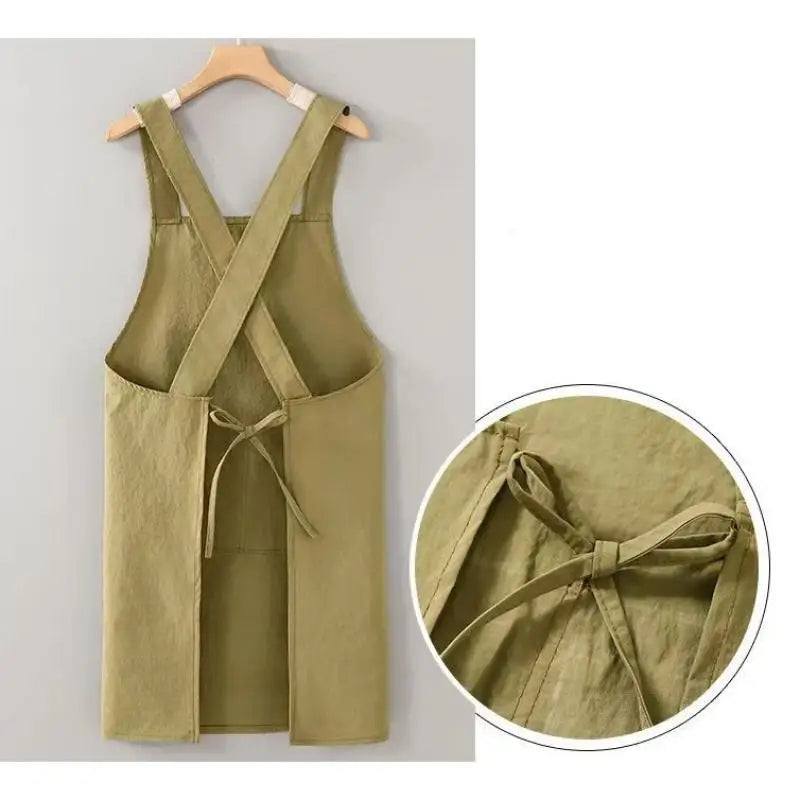 Breathable Waterproof Kitchen Apron – Anti-Fouling Work Apron Kitchen Apron Axl