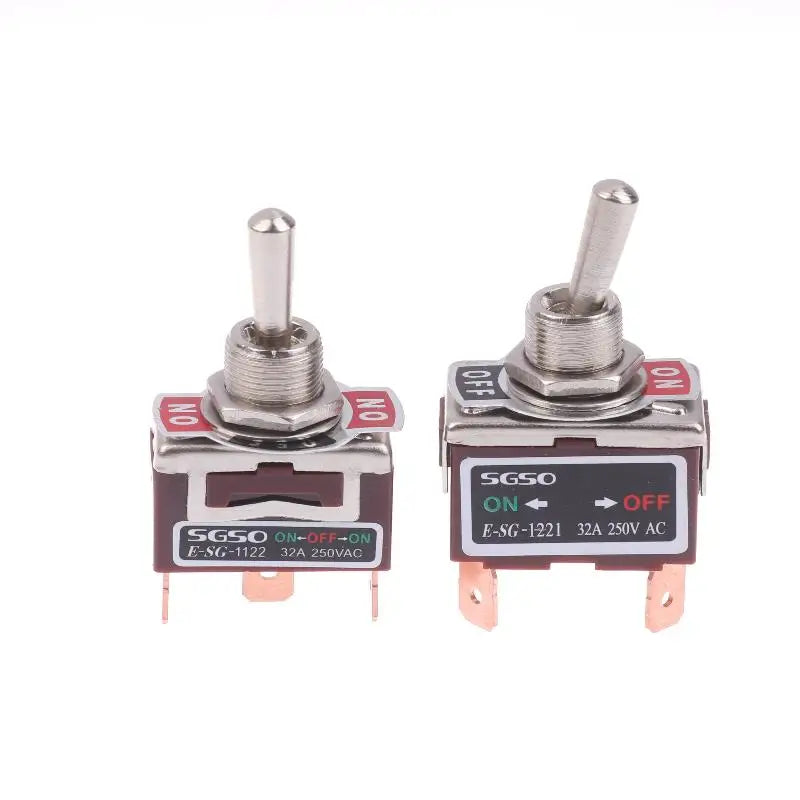 E-SG Self-Locking Rocker Toggle Switch 32A 250VAC 2/3/4/6 Pin Rocker Toggle Switch Axl