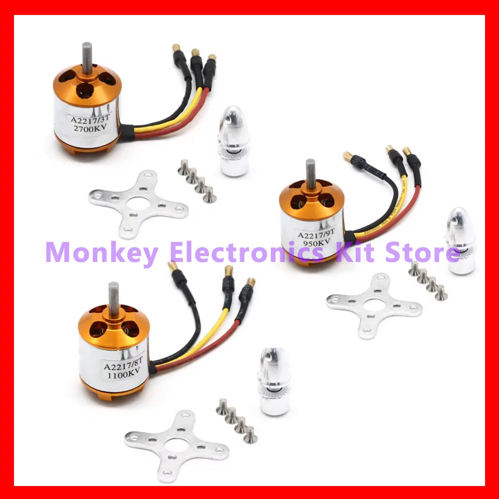 A2212 Brushless Outrunner Motor – RC Airplane & Drone Brushless RC Motor Axl