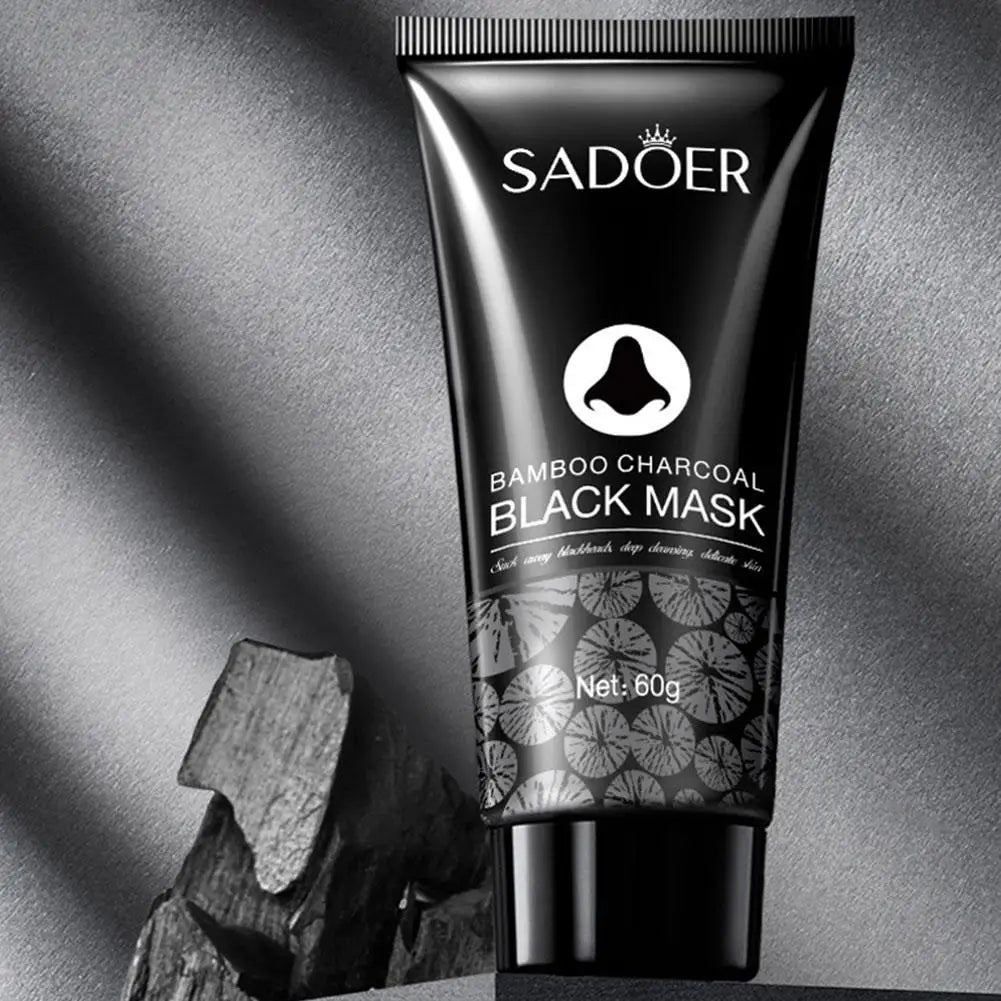 Bamboo Charcoal Peel-Off Black Mask – Blackhead Remover Peel-Off Face Mask Axl