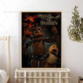 Five Nights at Freddy's Wall Poster – Self-Adhesive Sticker Wall Art Poster Axl z6 10x15cm No Frame