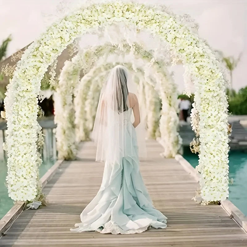 180cm Artificial Sakura Silk Flower Vine | Wedding & Home Decor Artificial Flower Vine Axl