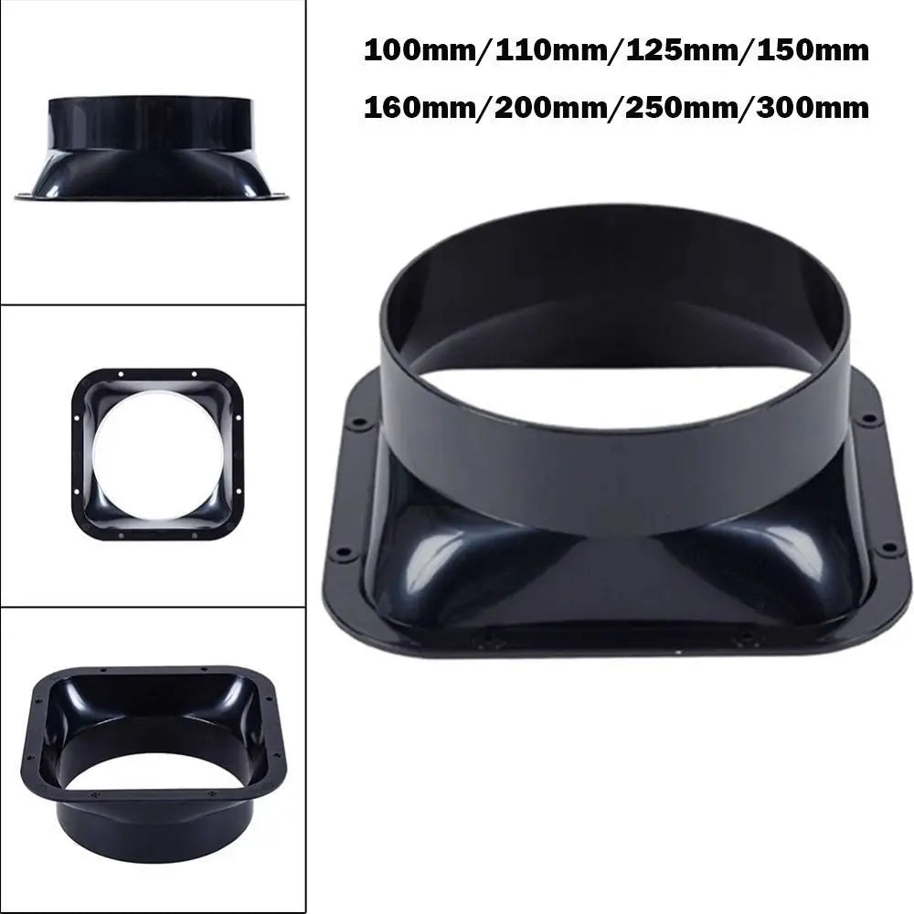 Flange Duct Connector – Air Ventilation Adapter 100–300mm Ventilation Duct Adapter Axl