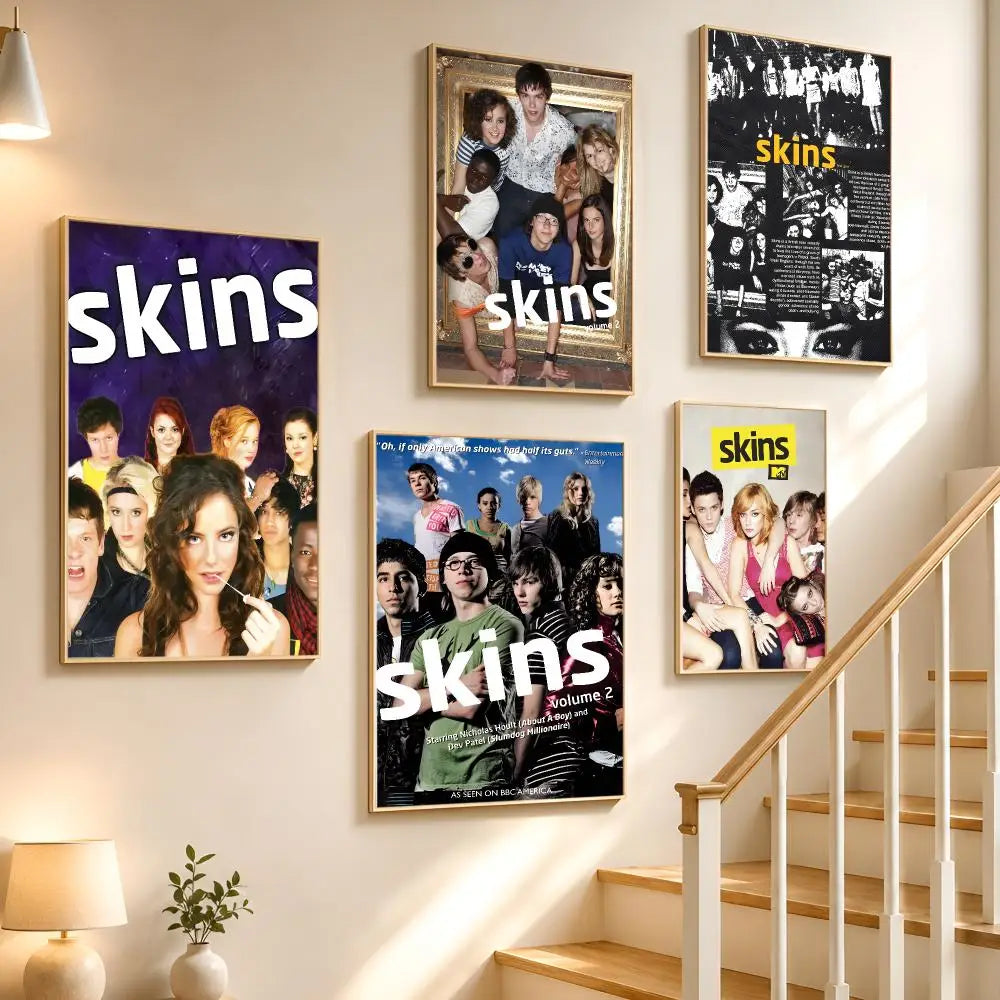 SKINS HD Waterproof Wall Stickers – Home Décor & Holiday Gift Wall Poster Stickers Axl