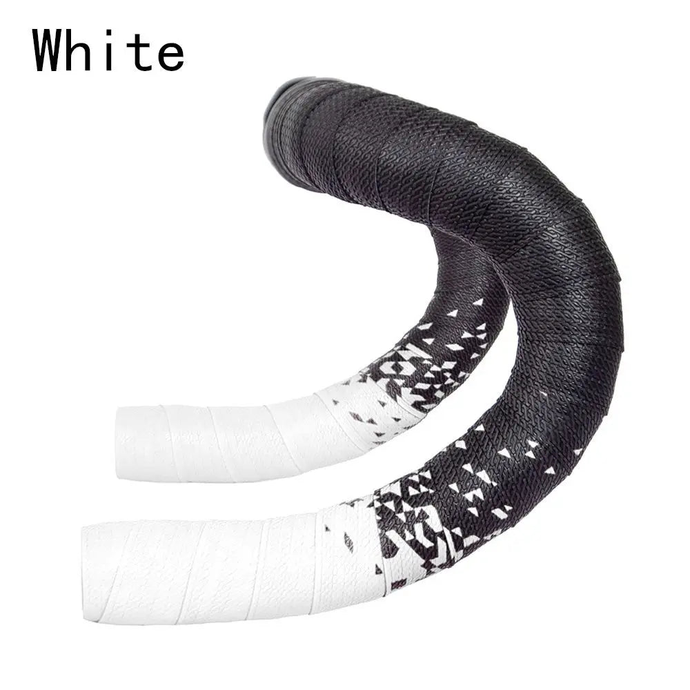PU EVA Anti-Vibration Bicycle Handlebar Tape | Non-Slip Wrap Handlebar Tape Axl white