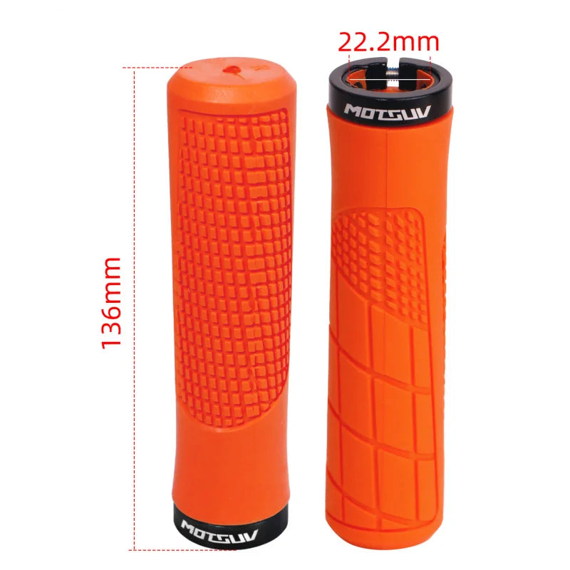 Lock-On Bike Grips – Anti-Slip MTB & Folding Handlebar Grips Bike Handlebar Grips Axl