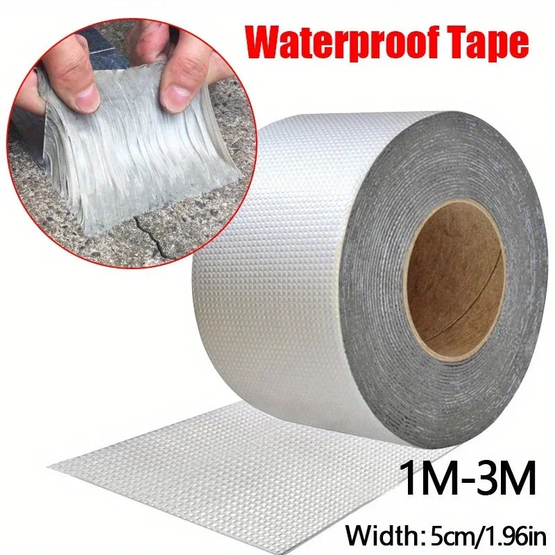 Waterproof Aluminum Foil Tape – High Temp Duct & Roof Repair Foil Repair Tape Axl