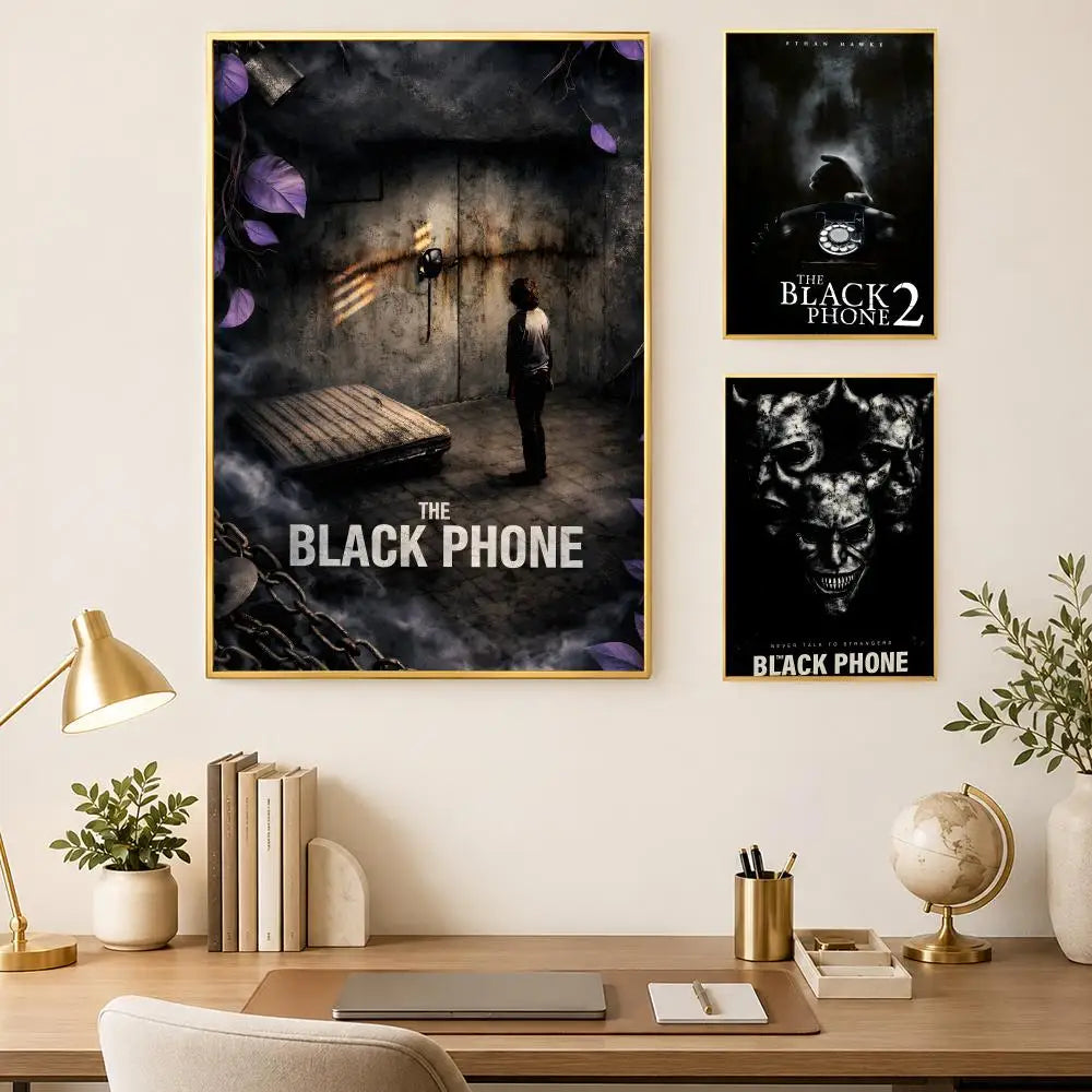 The Black Phone Movie Poster – Self-Stick HD PVC Wall Art Wall Art Poster Axl