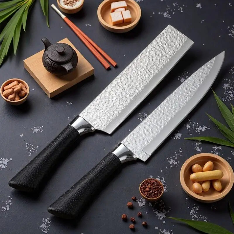 Forged Stainless Steel Chef Knife – Sharp Kitchen Cutting Knife Chef Knife Axl