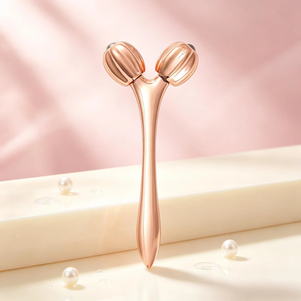 3D Facial Roller Massager – V Shape Face Lifting Tool Facial Roller Massager Axl 1PCS