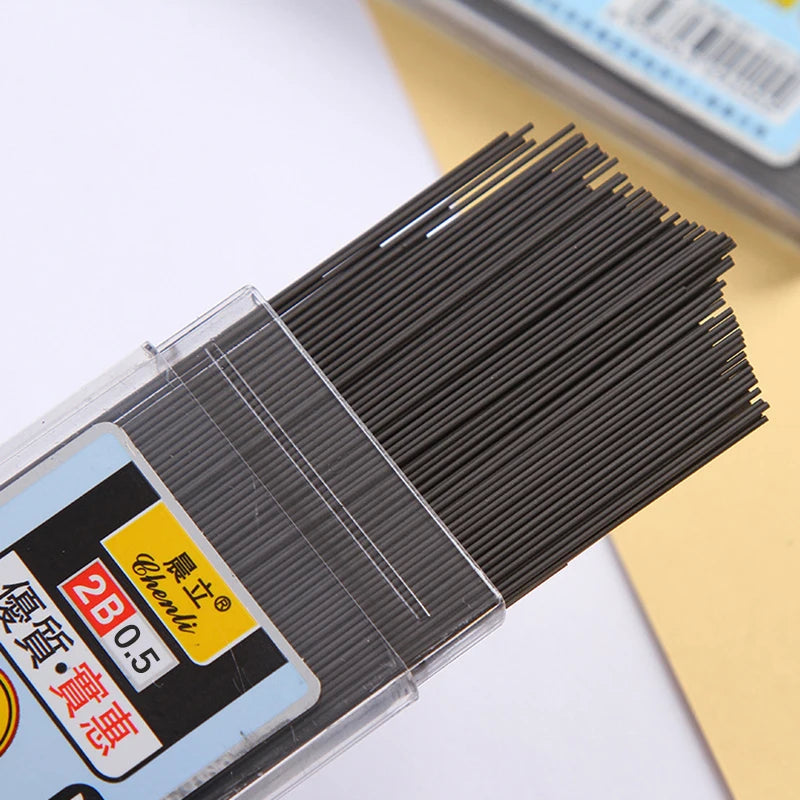 200-Pack Mechanical Pencil Lead Refills 0.5mm & 0.7mm 2B Pencil Lead Refills Axl