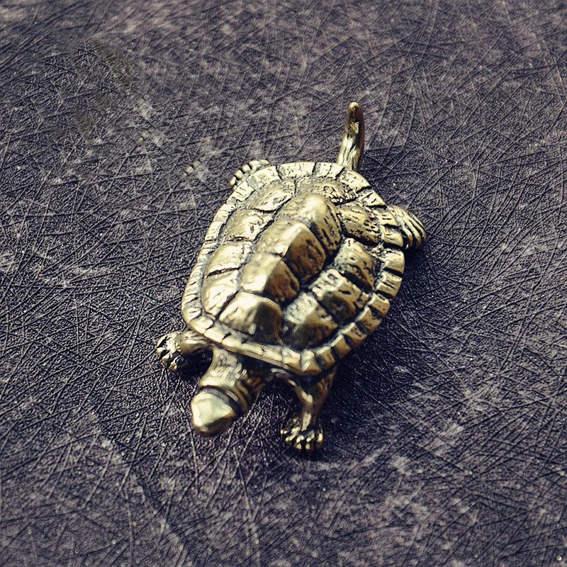 Retro Brass Tortoise Statue – Home & Office Decor Sculpture Decorative Sculpture Axl