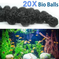20Pcs 16mm Bio Balls Aquarium Filter Media | Fish Tank & Pond Aquarium Filter Media Axl black