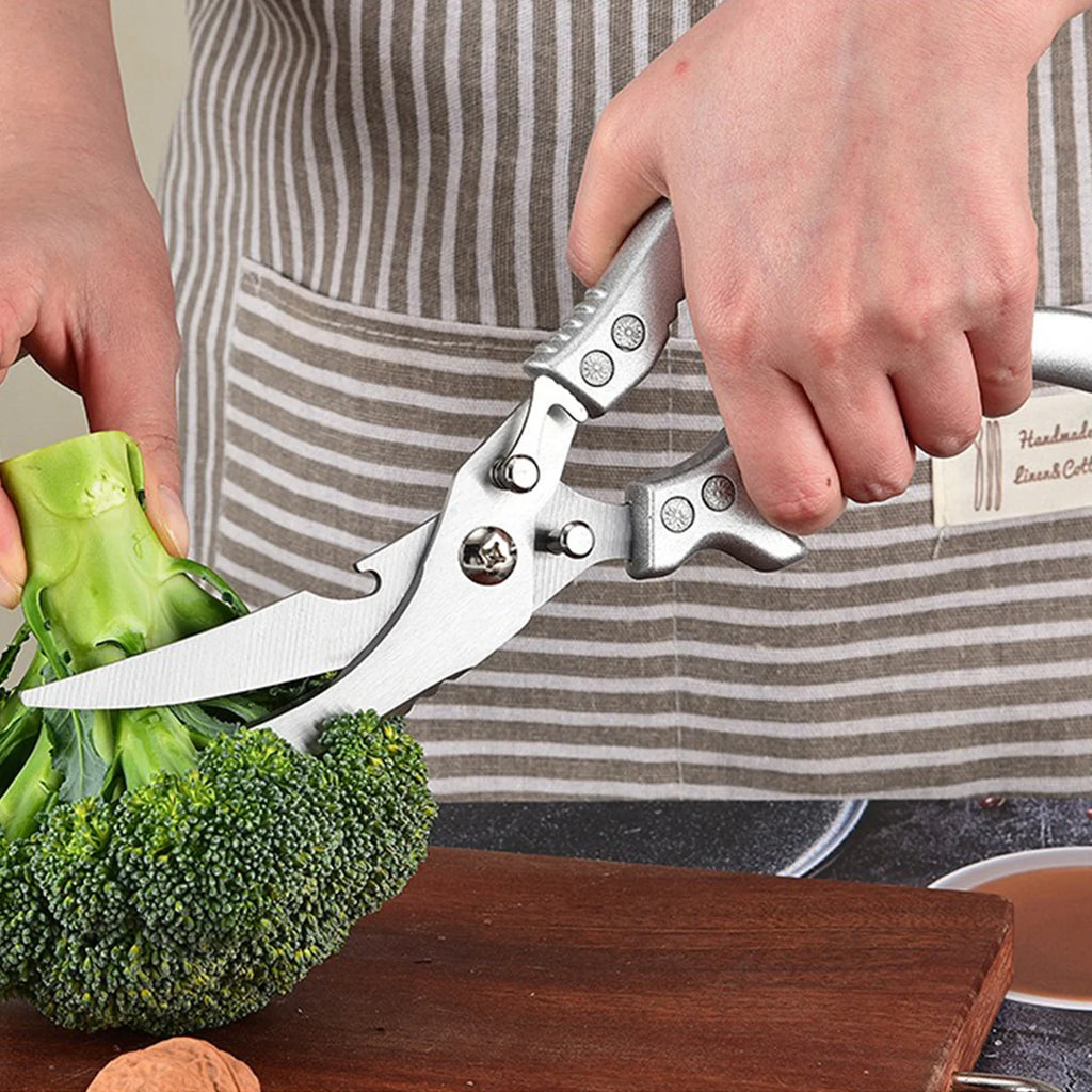 Heavy Duty Stainless Steel Kitchen Shears | SHENJIU Kitchen Shears Axl