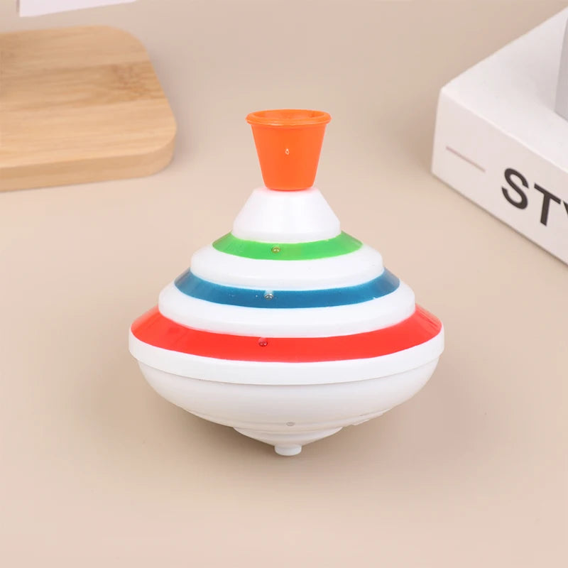 LED Musical Spinning Top Toy – Light-Up Gyro Gift for Kids LED Spinning Top Toy Axl