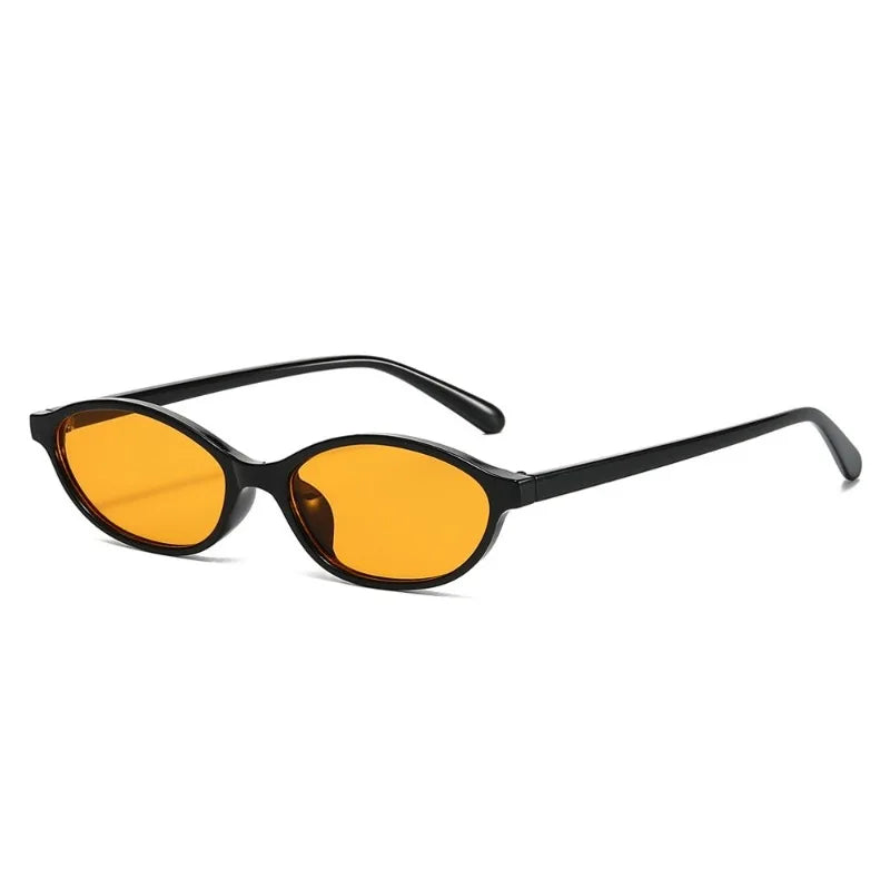 Retro Oval Cat Eye Sunglasses – UV400 Punk Fashion Shades Fashion Sunglasses Axl