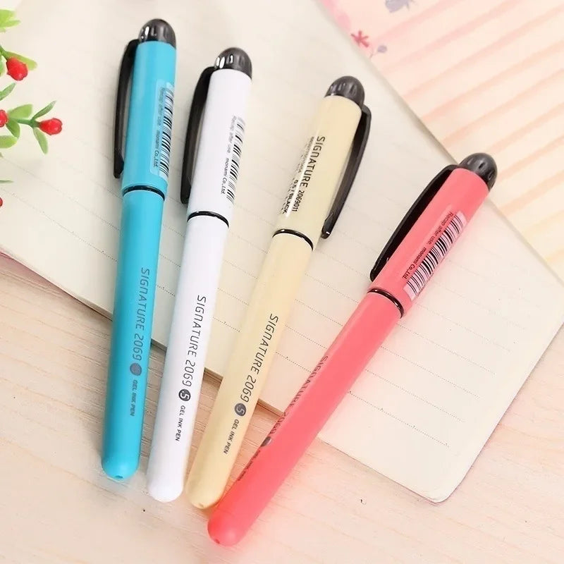 5-Pack Kawaii Candy Color Gel Ink Pens – School & Office Gel Ink Pen Set Axl