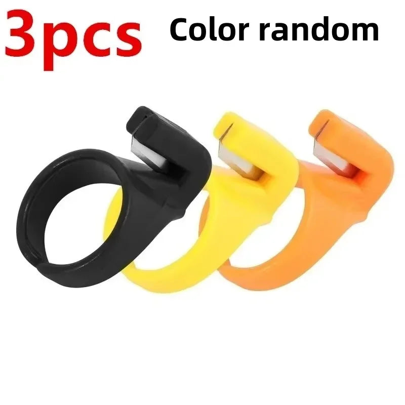 Finger Thimble Thread Cutter Ring – Plastic Sewing Tool 3/10pc Sewing Thimble Tool Axl mix-3pcs