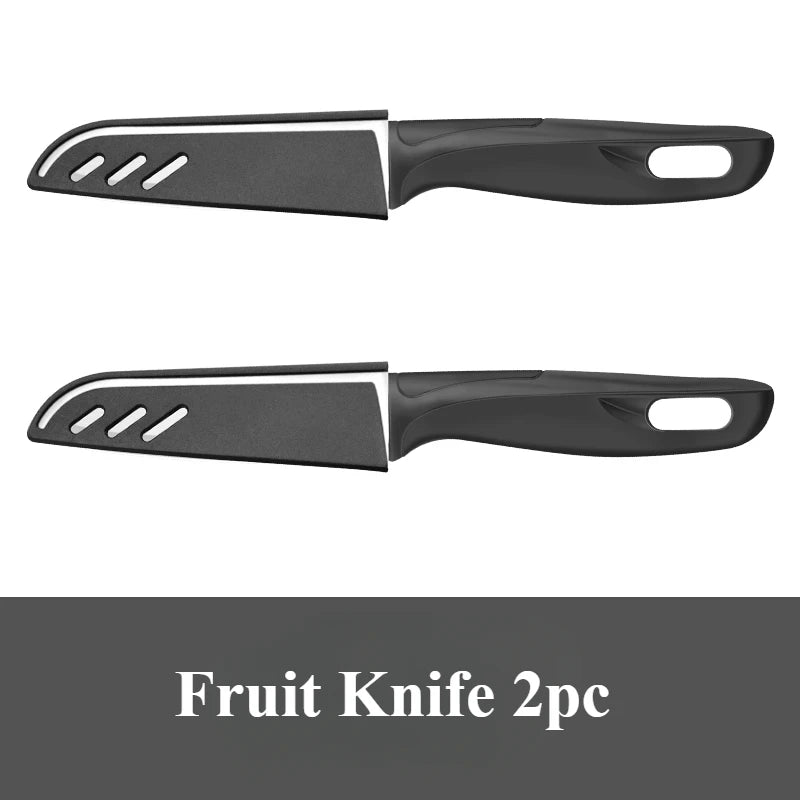Stainless Steel Paring Knife – Sharp Fruit & Vegetable Cutter Paring Knife Axl Fruit Knife 2pc