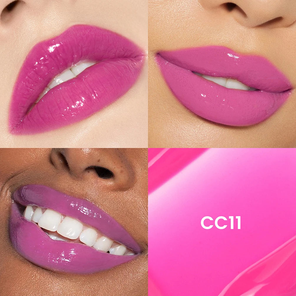 Vegan Matte Lip Gloss – Long-Lasting Hydrating Lipstick Matte Lip Gloss Axl CC11 10pcs with logo