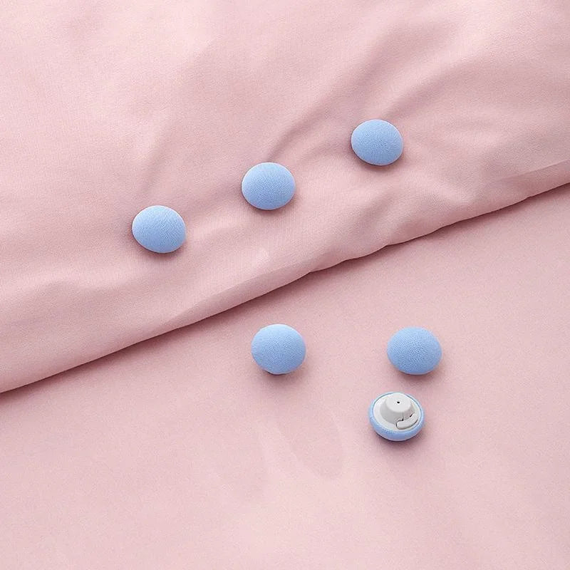 6-Pack Anti-Slip Quilt & Bed Sheet Clips | Duvet Fastener Set Bedding Fastener Clips Axl
