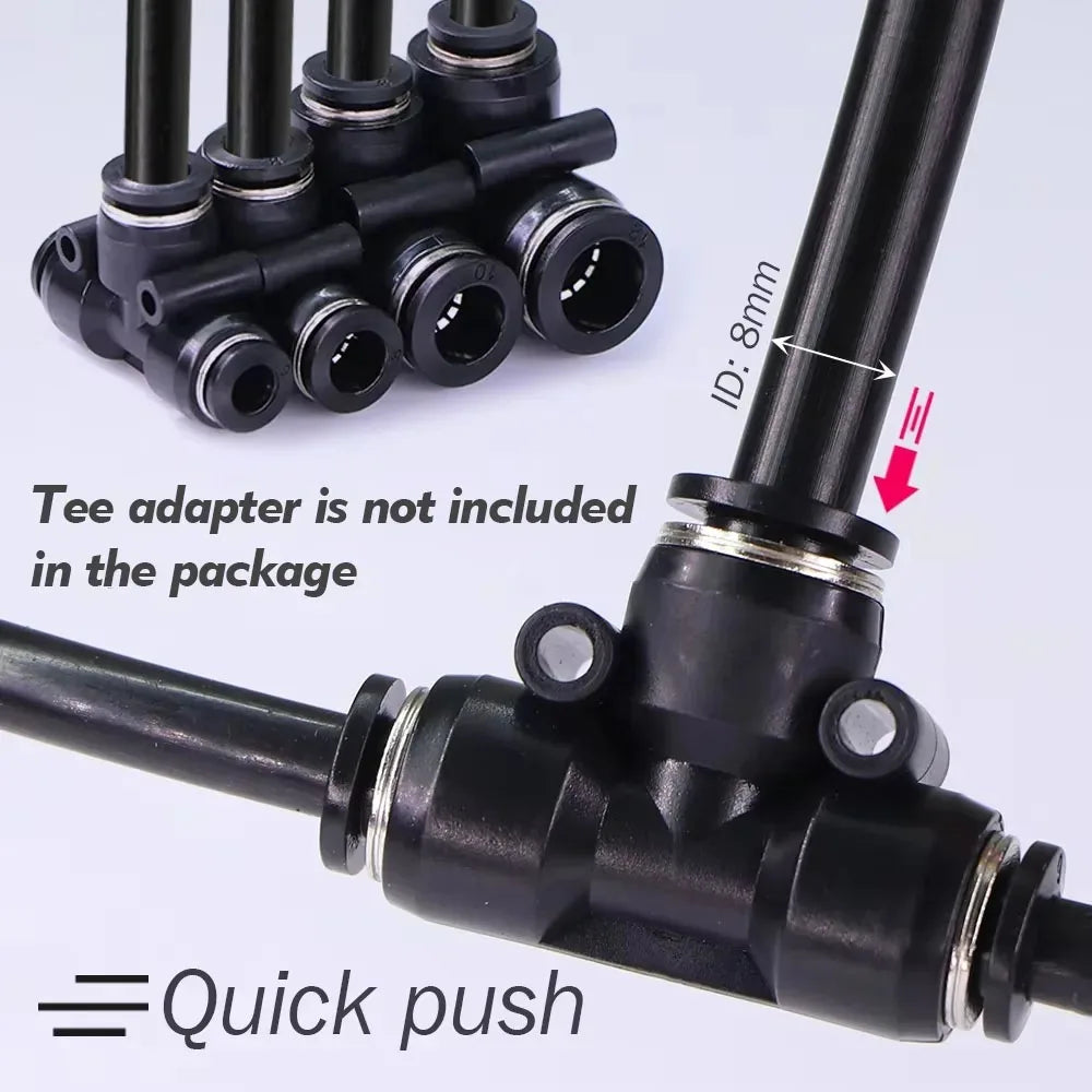 360° Brass Misting Nozzle 8mm – Adjustable Garden Sprayer Misting Nozzle Axl
