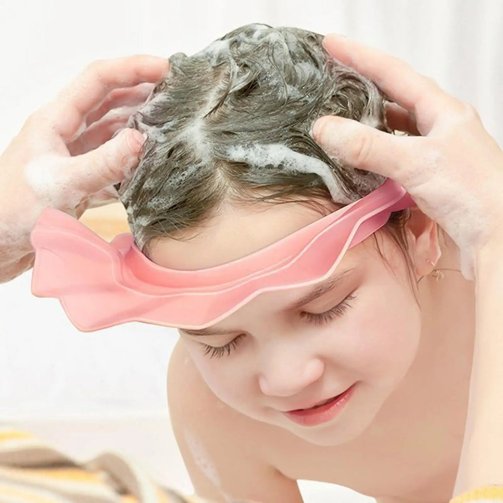 Kids & Adult Adjustable Shower Visor – Splash-Proof Hat Shower Visor Cap Axl