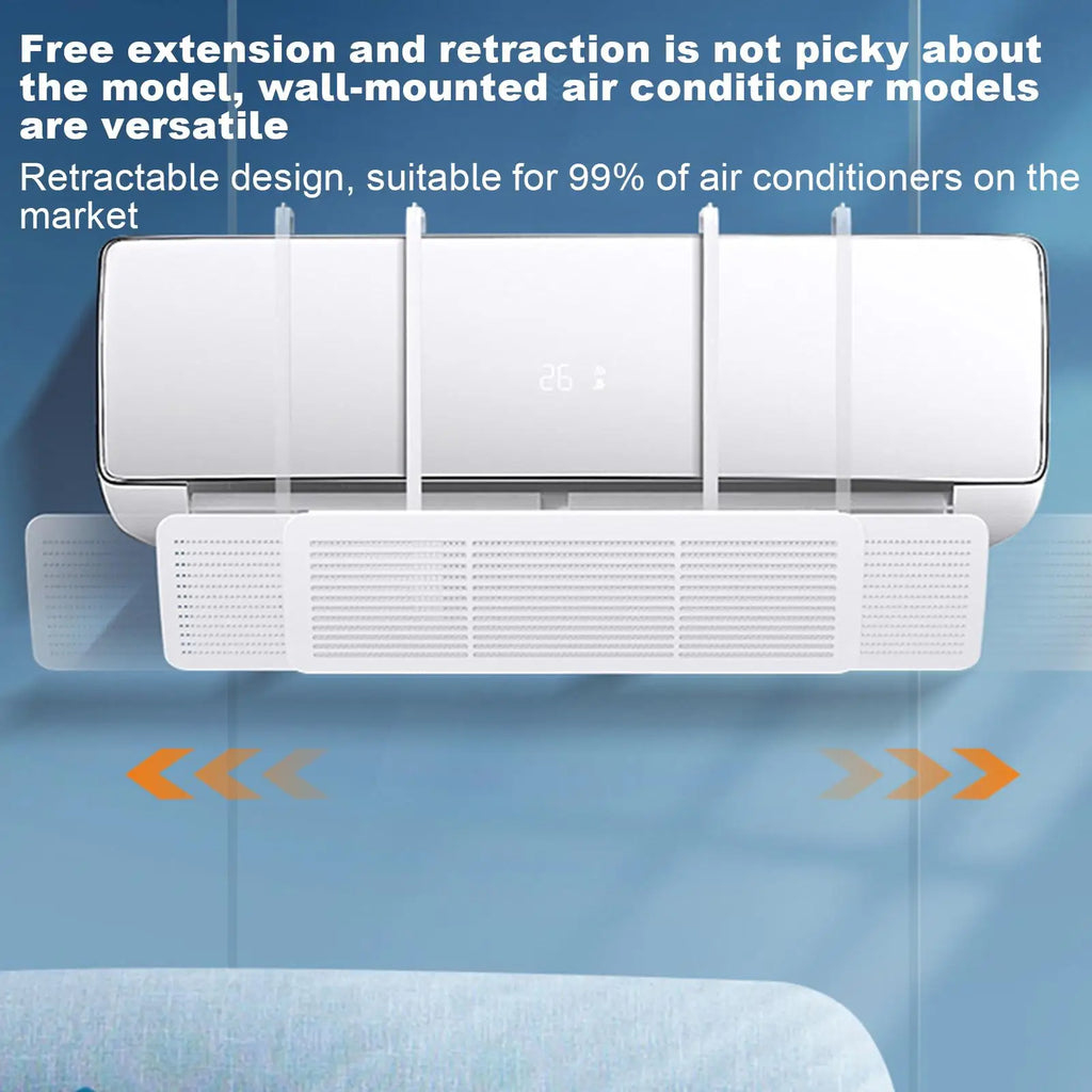 AC Vent Deflector Adjustable 23–36 Inch Airflow Blocker AC Vent Deflector Axl