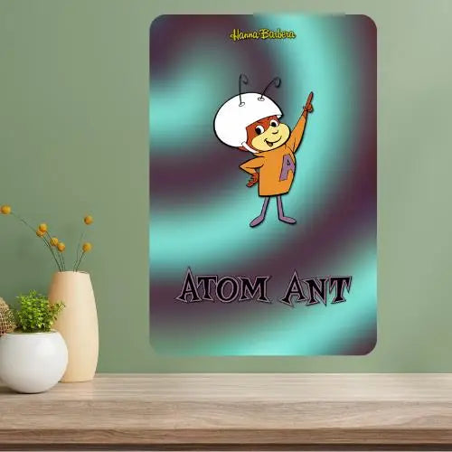 Atom Ant Classic TV Show Aluminum Metal Poster Sign Metal Wall Sign Axl aluminum sign aluminum 14x20cm