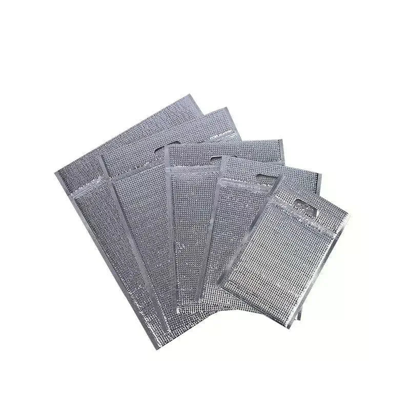 5-Pack Insulated Thermal Bags with Zipper & Carry Handle Insulated Thermal Bags Axl