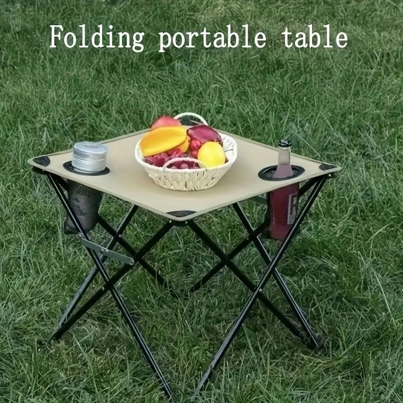 Foldable Camping Table – Waterproof Outdoor Picnic & Art Table Folding Outdoor Table Axl