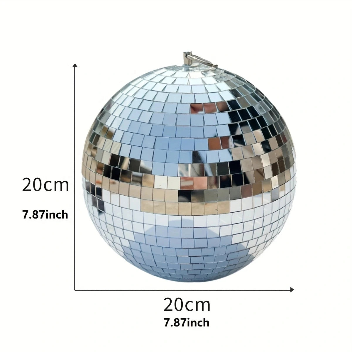 Mirror Disco Ball – Reflective Party & Wedding Decoration Mirror Disco Ball Axl 20cm