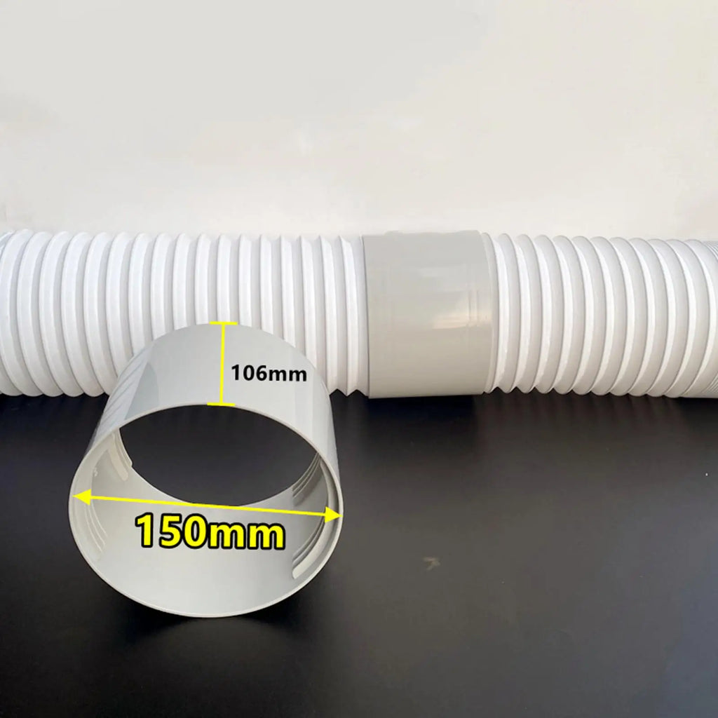 AC Exhaust Hose Coupler 5.9" Vent Tube Adapter | Portable AC AC Hose Adapter Axl