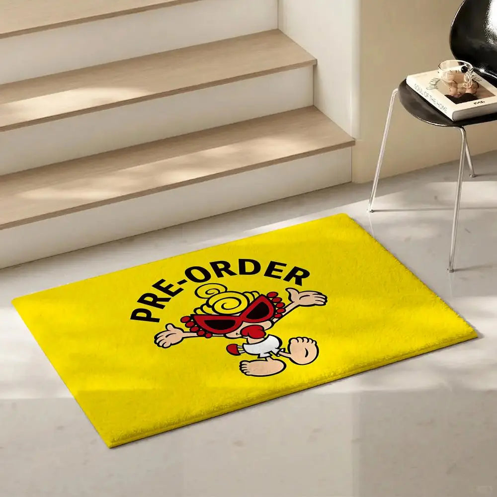 Flannel Floor Mat – Non-Slip Soft Plush Indoor Rug | 6 Sizes Indoor Floor Mat Axl