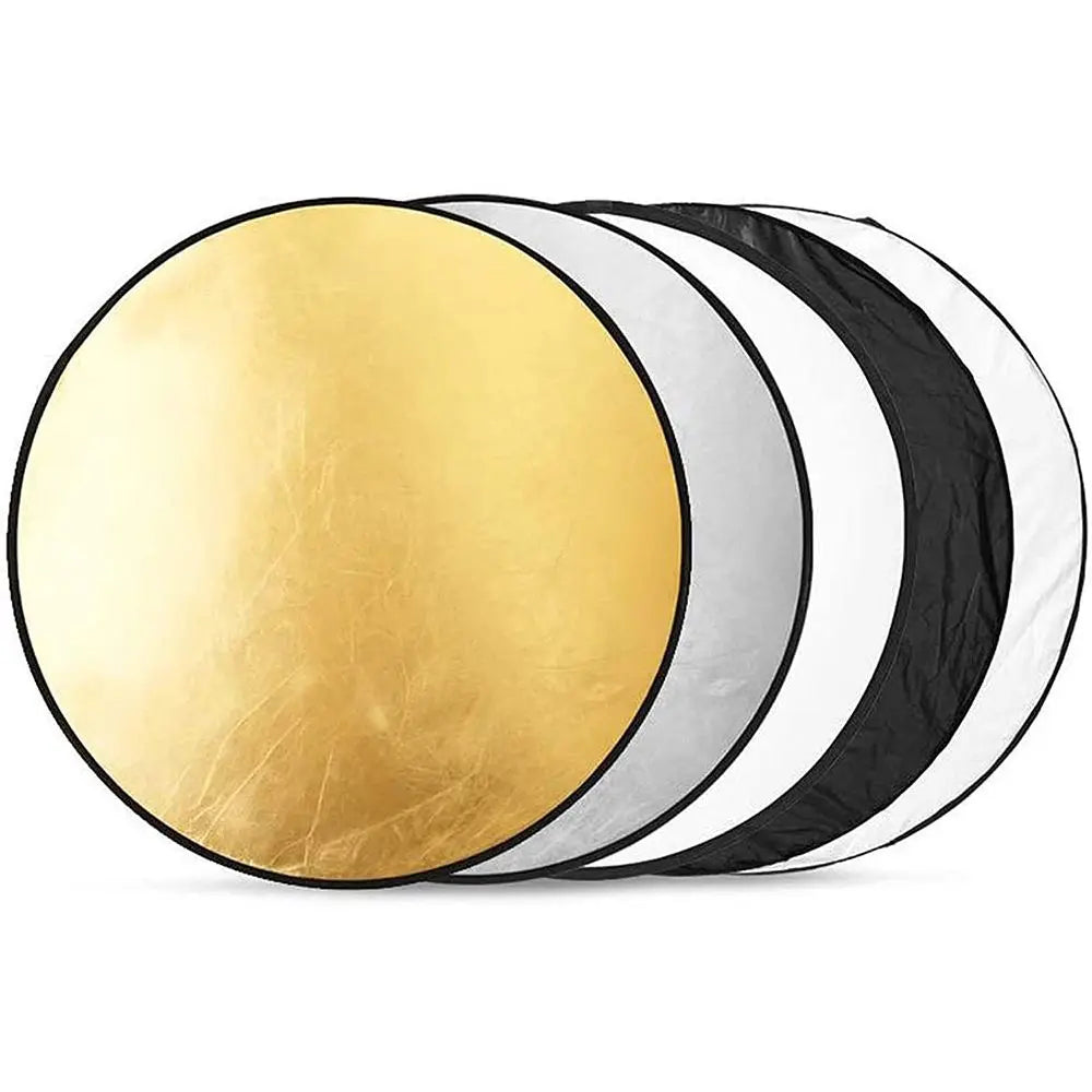 80cm 5-in-1 Collapsible Photography Reflector + Carry Bag Photography Reflector Axl 60cm