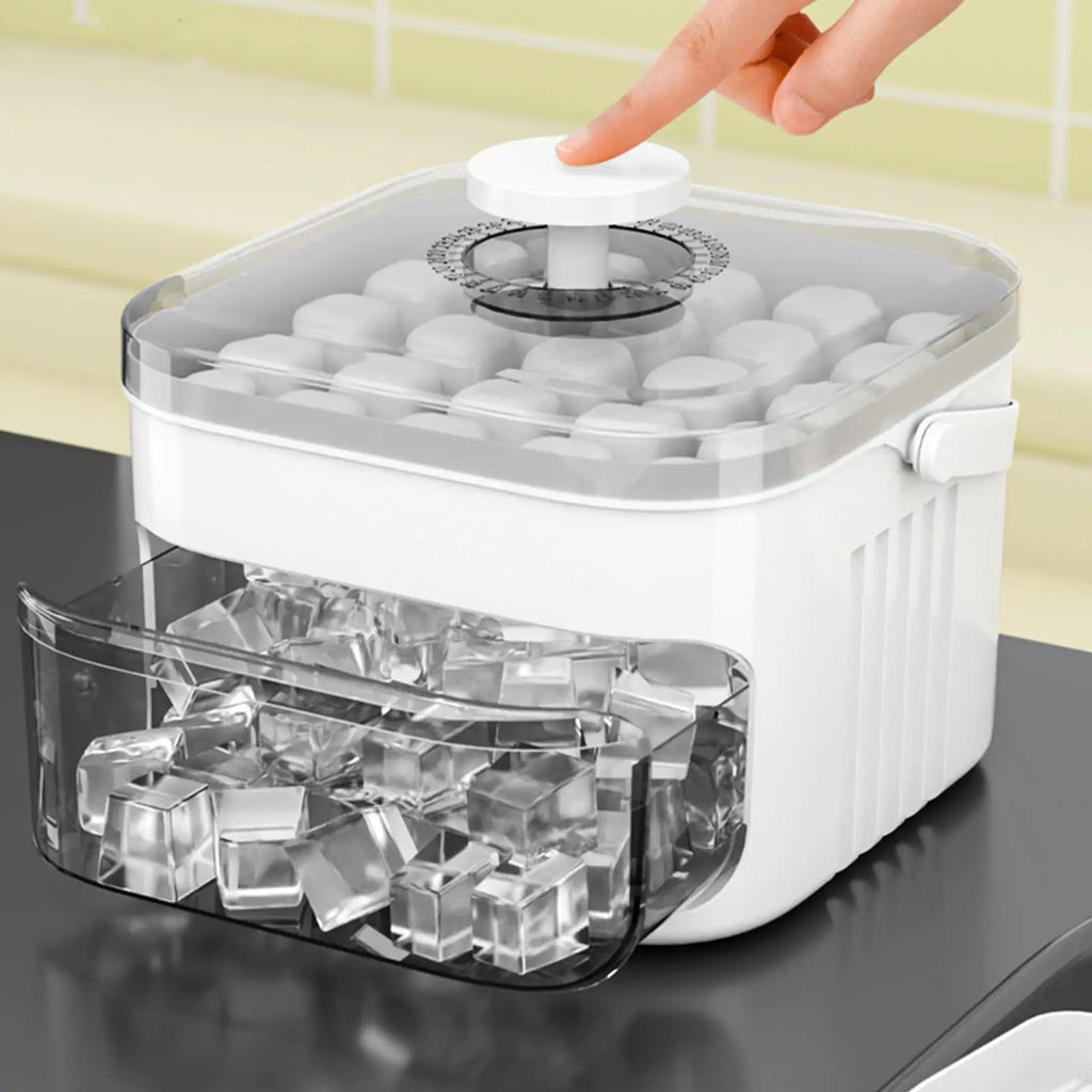 50-Grid Ice Cube Tray – Easy Release Reusable Ice Maker Mold Ice Cube Tray Axl