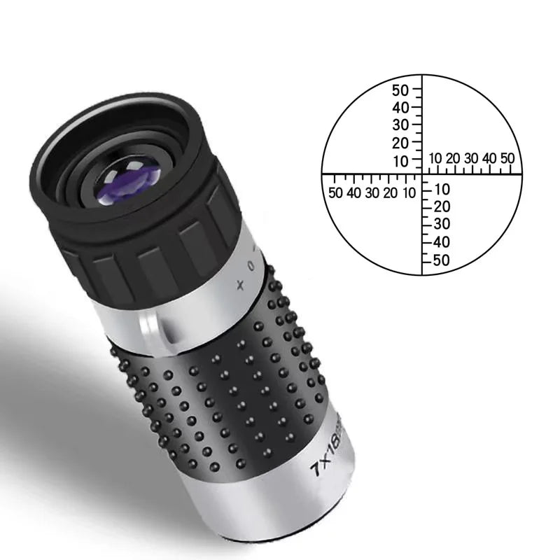Mini Monocular Telescope with Scale Board – Compact & Portable Monocular Telescope Axl