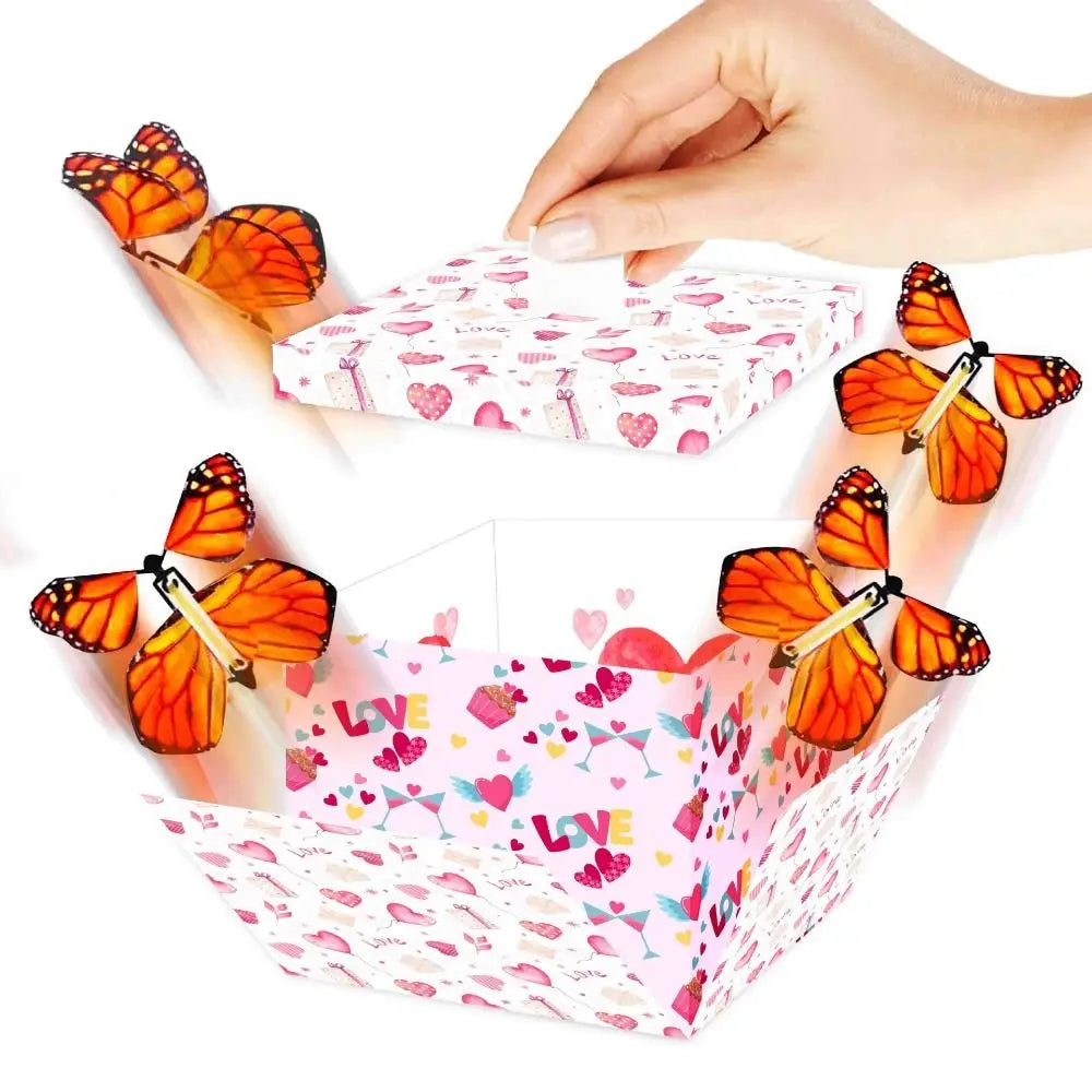 Surprise Flying Butterfly Gift Box – Party Prank & Decoration Surprise Gift Box Axl F