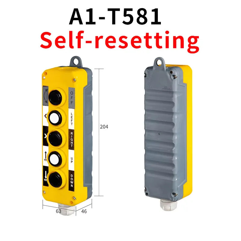 IP65 Waterproof Push Button Switch – Crane & Tail Lift Control Push Button Switch Axl A1-T581