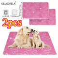 KEMORELA 2-Pack XL Reusable Pet Pee Liner Mat | Non-Slip Pet Liner Mat Axl 70X90cm