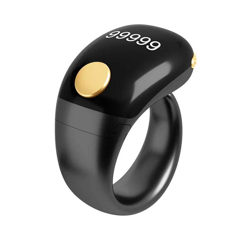Rechargeable Smart Ring – Multifunctional Electronic Counter Smart Ring Wearable Axl