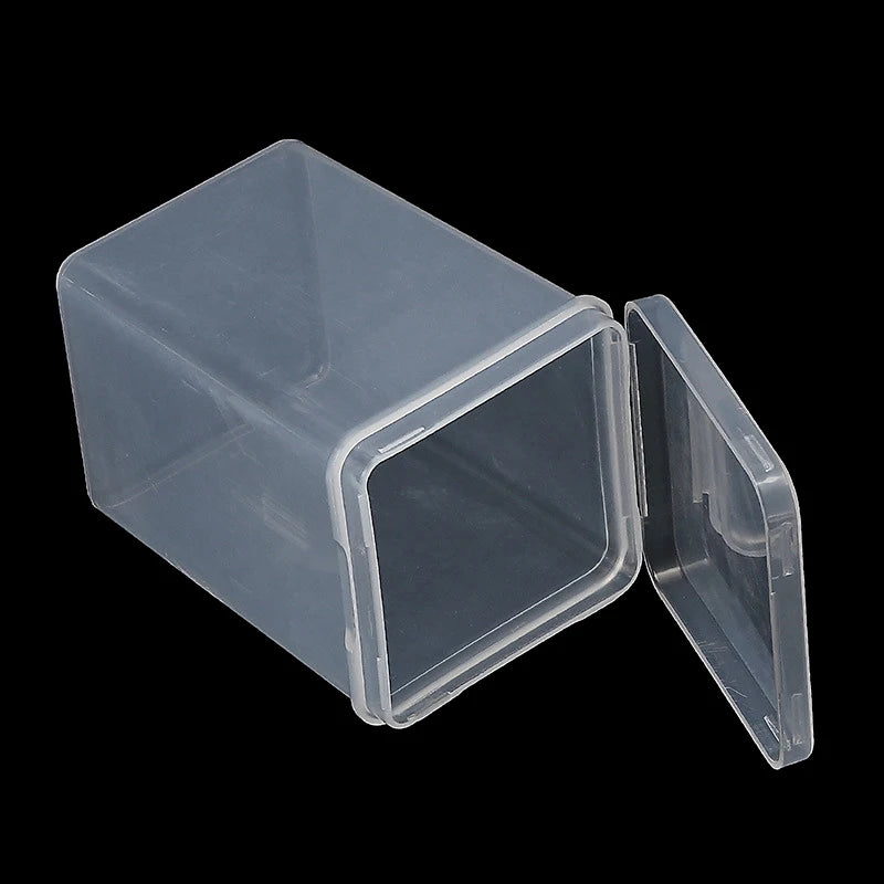 Cotton Pad & Nail Art Storage Box – Clear PP Organizer Nail Art Organizer Axl