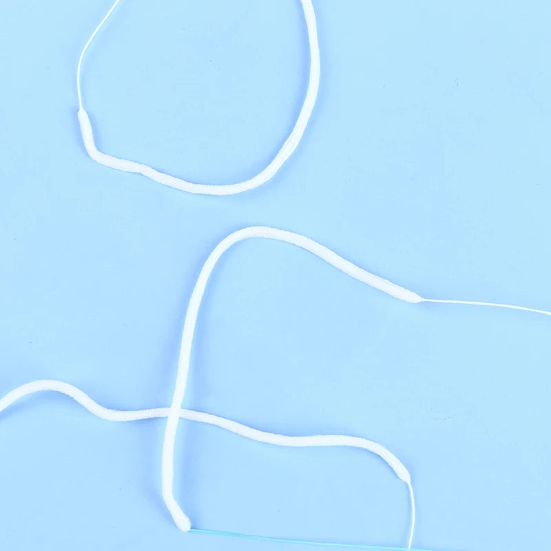 50-Pack Dental Floss Threaders for Braces, Bridges & Implants Dental Floss Threader Axl