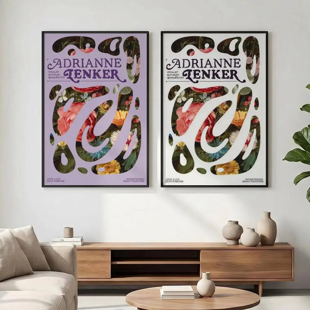 Adrianne Lenker HD Art Poster – Waterproof Sticky Wall Decor Wall Art Poster Axl